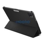 Spigen Smart Fold Plus Apple iPad Pro 11" (2021) / Air 4 (2020) / Ipad Air 11" (2024) oldalra nyíló tok, fekete