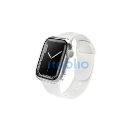   Uniq Legion Apple Watch S8/S7 41mm tok, tempered kijelző fóliával, átlátszó