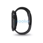 Uniq Valencia Apple Watch 45mm/44mm aluminium tok, fekete