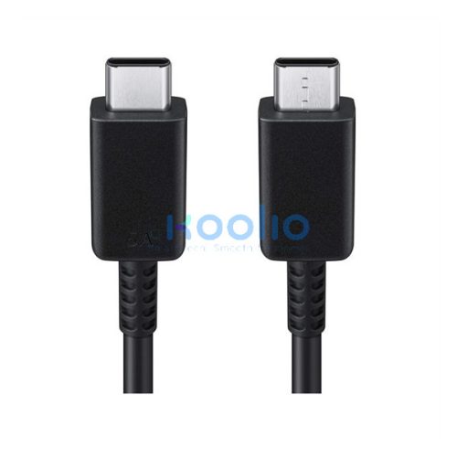 Samsung EP-DX510JB USB-C / USB-C töltő- és adatkábel, 1.8m, 5A, fekete