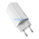 Baseus GaN2 Lite hálózati töltő adapter 65W USB-C + USB-A, fehér