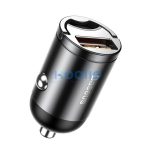 Baseus Tiny Star autós szivargyújtó gyorstöltő USB, 30W, szürke