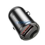 Baseus Tiny Star autós szivargyújtó gyorstöltő USB, 30W, szürke