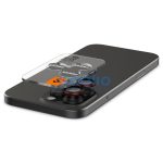 Spigen Glas.tR EZ Fit Optik Pro Apple iPhone 14 Pro / 14 Pro Max / 15 Pro / 15 Pro Max / 16 Pro / 16 Pro Max / 17 Pro / 17 Pro Max, Tempered kameravédő fólia, fekete-piros (2db)