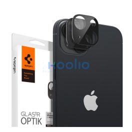  Spigen Glas.tR Optik Apple iPhone 14 Pro / 14 Pro Max / 15 Pro / 15 Pro Max / 16 Pro / 16 Pro Max, Tempered kameravédő fólia, fekete (2db)