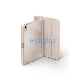   Uniq Moven Apple iPad Air ( 2020 / 2022 / 2024 / 2025 ), műanyag tok, bézs