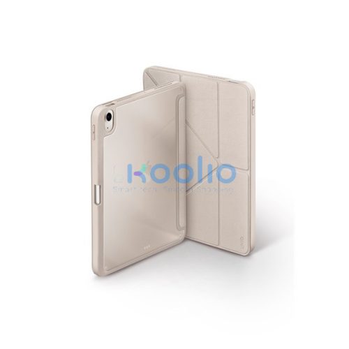 Uniq Moven Apple iPad Air ( 2020 / 2022 / 2024 / 2025 ), műanyag tok, bézs