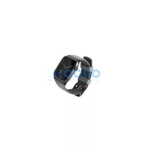 Uniq Linus Airosoft Apple Watch 38/40/41mm szilikon szíj, szürke