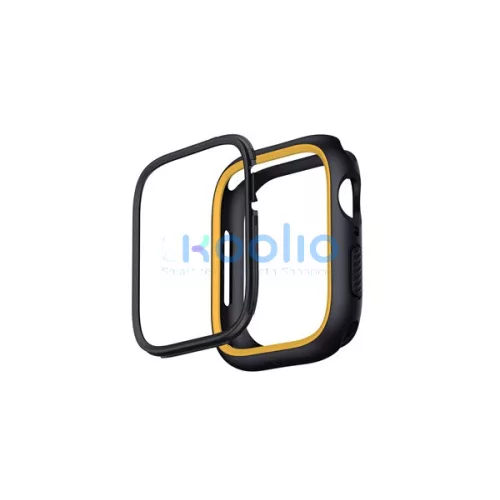 Uniq Moduo Apple Watch 41mm/40mm tok cserélhető kerettel, fekete