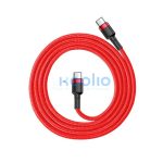 Baseus Cafule USB-C / USB-C töltő- és adatkábel, 60W, 1m, piros