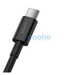 Baseus Superior USB / USB-C töltő- és adatkábel, 66W, 2m, fekete