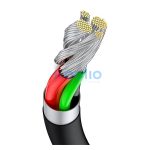 Baseus Superior USB / USB-C töltő- és adatkábel, 66W, 2m, fekete