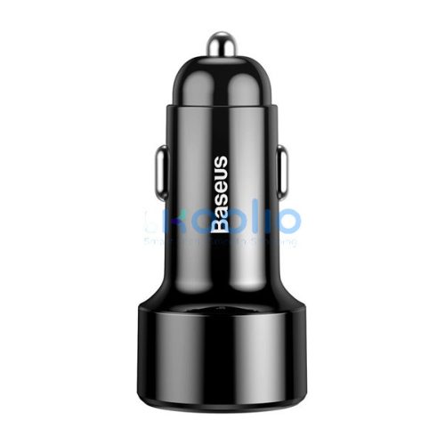 Baseus Magic autós szivargyújtó töltő 2xUSB-A QC 3.0 45W, fekete, CCMLC20A-01