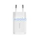 Baseus hálózati gyorstöltő 2xUSB, 10.5W, fehér