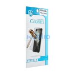 Apple iPhone 14 Pro Max, Full Glue Ceramic hajlított tempered glass kijelzővédő üvegfólia, fekete