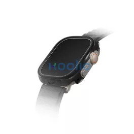   Uniq Valencia Apple Watch UItra 2/1 (49mm) aluminium tok, fekete