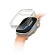 Uniq Garde Hybrid Apple Watch UItra 2/1 (49mm) tok, tempered kijelző fóliával, átlátszó