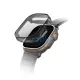Uniq Garde Hybrid Apple Watch UItra 2/1 (49mm) tok, tempered kijelző fóliával, fekete-átlátszó
