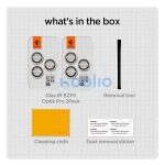 Spigen Glas.tR EZ Fit Optik Pro Apple iPhone 14 Pro / 14 Pro Max Tempered kameralencse-védő fólia felhelyező kerettel, Arany (2db)