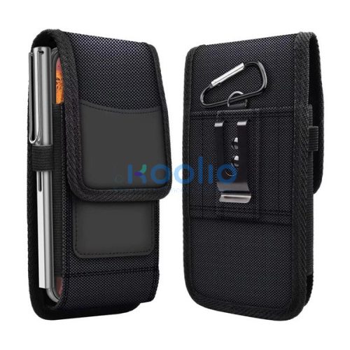 Forcell Oxford univerzális álló övre tehető tok, Apple iPhone 8/12 mini/13 mini/Samsung Galaxy A53