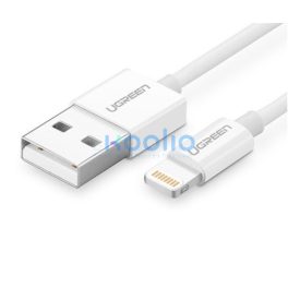   Ugreen MFi USB / Lightning töltő- és adatkábel, 1m, fehér