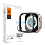 Spigen Glas.tR SLIM Pro Apple Watch Ultra 2 / 1 49mm tempered kijelzővédő fólia, fekete