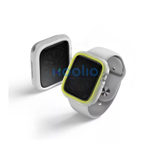 Uniq Moduo Apple Watch 41mm/40mm tok cserélhető kerettel, zöld/fehér