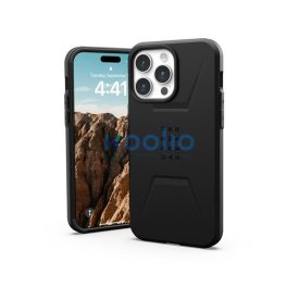   UAG Civilian MagSafe Apple iPhone 15 Pro Max hátlap tok, fekete