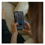 Forcell Armor hátlap tok, Apple iPhone 15, fekete