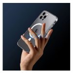 Magsafe szilikon tok Apple iPhone 15 Plus, átlátszó