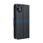 Fancy Apple iPhone 15 Plus flip tok, fekete