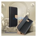 Fancy Apple iPhone 15 Plus flip tok, fekete/arany