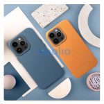 Magsafe műbőr tok Apple iPhone 15 Plus , narancs