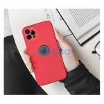 Forcell Soft Apple iPhone 15 Pro Max szilikon tok, piros