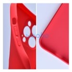 Forcell Soft Apple iPhone 15 Pro Max szilikon tok, piros