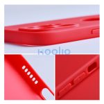 Forcell Soft Apple iPhone 15 Pro Max szilikon tok, piros