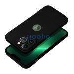 Forcell Soft Apple iPhone 15 Pro Max szilikon tok, fekete