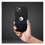 Forcell Soft Apple iPhone 15 Pro Max szilikon tok, fekete