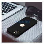 Forcell Soft Apple iPhone 15 Plus szilikon tok, fekete