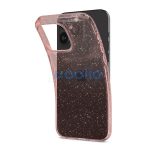Spigen Liquid Crystal Glitter Apple iPhone 15 Pro Max tok, csillámos, rózsaszín, átlátszó