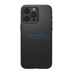 Spigen Liquid Air Apple iPhone 15 Pro Max tok, Matte Black, fekete