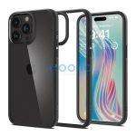 Spigen Ultra Hybrid Apple iPhone 15 Pro Max tok, Matte Black, fekete