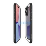 Spigen Ultra Hybrid Apple iPhone 15 Pro Max tok, Matte Black, fekete