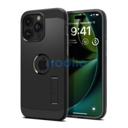   Spigen Tough Armor MagFit Apple iPhone 15 Pro Max tok, MagSafe, fekete