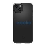 Spigen Thin Fit Apple iPhone 15 Plus tok, fekete