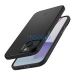 Spigen Thin Fit Apple iPhone 15 Plus tok, fekete