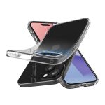 Spigen Liquid Crystal Apple iPhone 15 tok, Crystal Clear, átlátszó