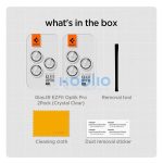 Spigen Glas.tR EZ Fit Optik Pro Apple iPhone 14 Pro / 14 Pro Max / 15 Pro / 15 Pro Max / 16 Pro / 16 Pro Max / 17 Pro / 17 Pro Max, Tempered kameralencse-védő fólia (2db)