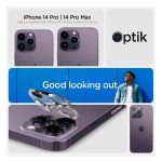 Spigen Glas.tR Optik Apple 16 Pro / 16 Pro Max / 15 Pro / 15 Pro Max / 14 Pro / 14 Pro Max Tempered kameravédő fólia (2db)