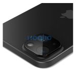 Spigen Glas.tR Optik Apple iPhone 15 / 14 / 15 Plus / 14 Plus Tempered kameravédő fólia, fekete (2db)